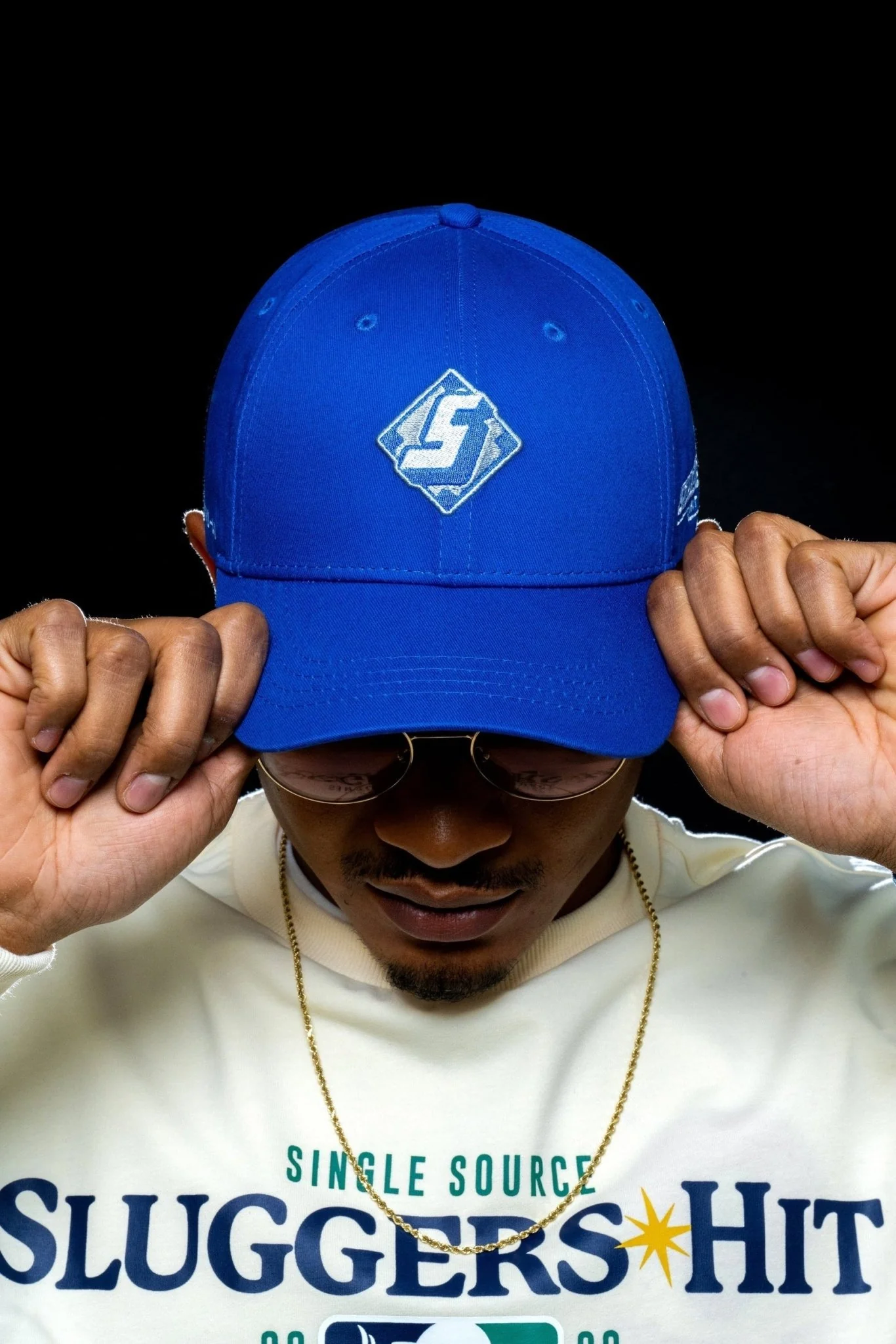 Blue "S" Diamond Baseball Snapback - Image 4