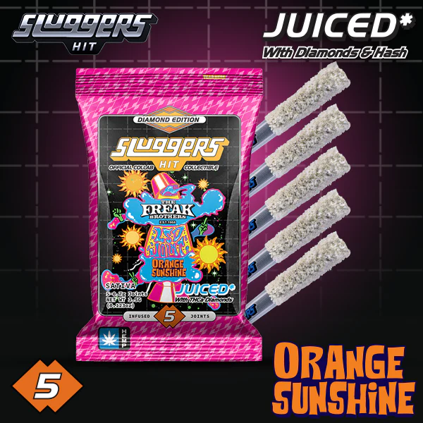 LIMITED EDITION Orange Sunshine Sativa Juiced* 5-Pack - Image 5