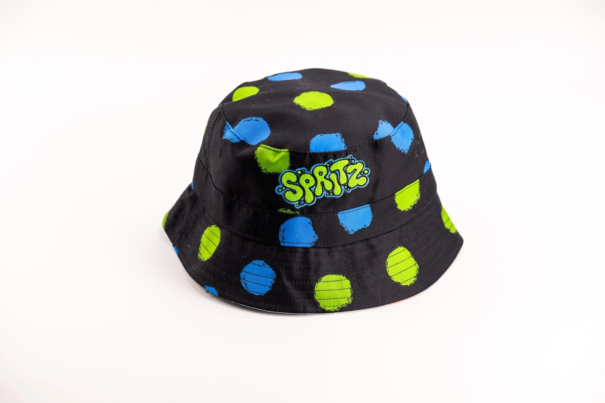 Polka Dot Reversible Bucket Hat - Image 4