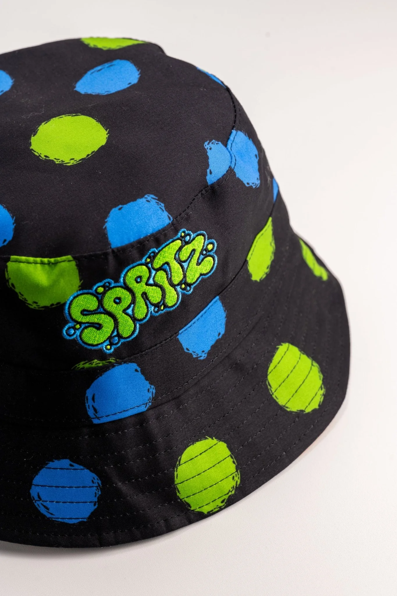Polka Dot Reversible Bucket Hat - Image 5