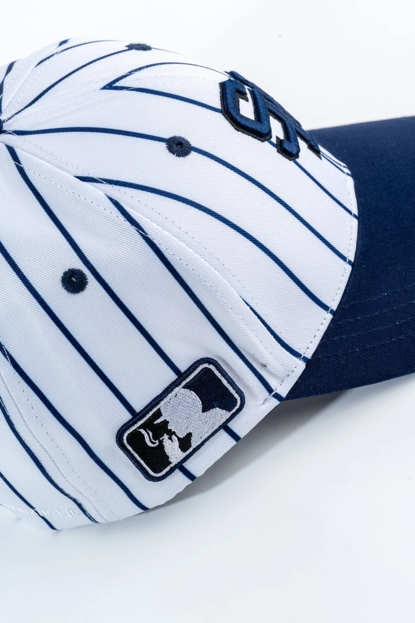 Navy Pinstripe Hat - Image 8